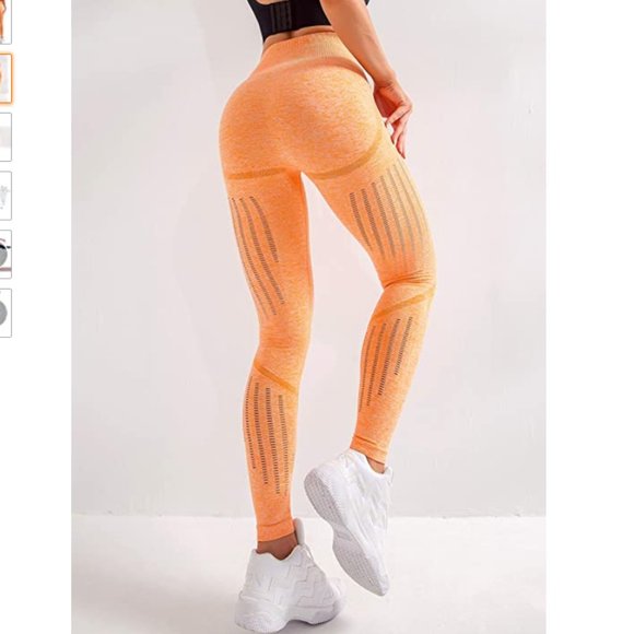 Pants - High Waist Seamless Leggings Ankle Yoga Pants